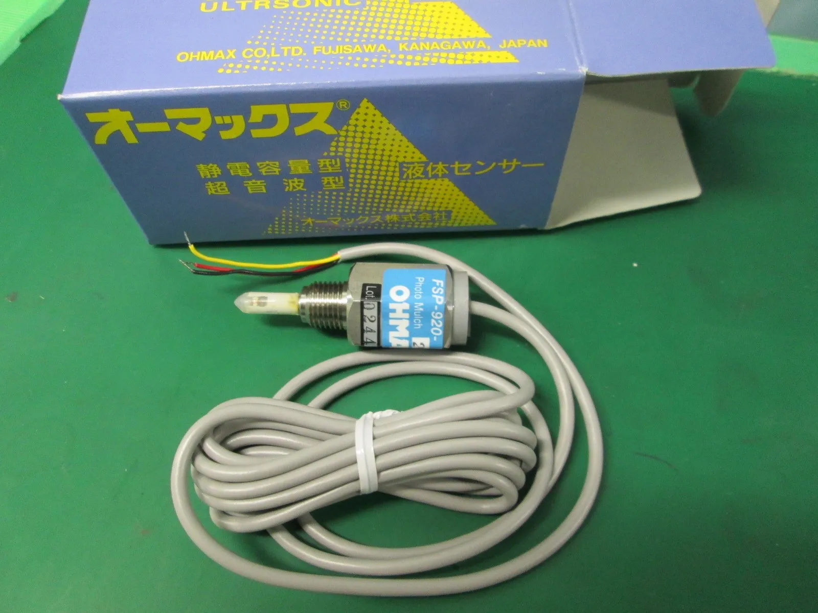 오맥스 FSP-920-20L 분산 광 흡수식 나사식 센서(액체)