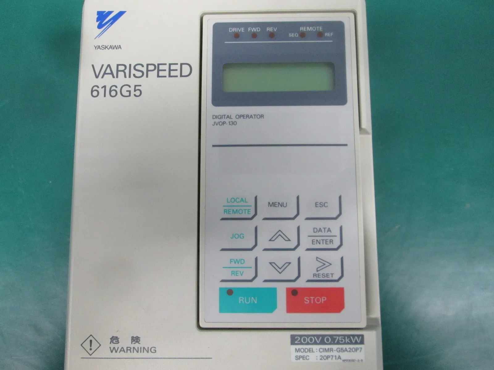 야스카와 전기 C1MR-G5A20P7 인버터 상세 이미지 - ASKINDEX 코리아