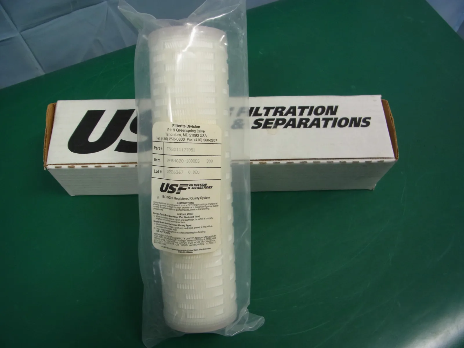 USF T93011177051 Filter Detail Image - ASKINDEX Korea