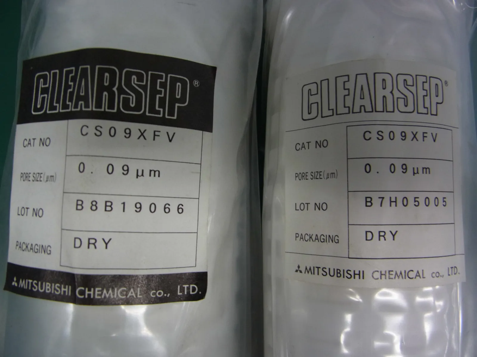 Mitsubishi Chemical CS09XFV Filter Detail Image - ASKINDEX Korea