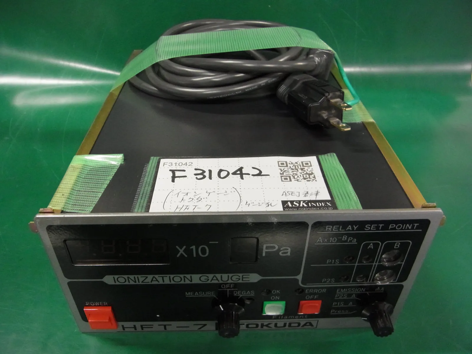 토쿠다 HFT-7 이온 게이지 상세 이미지 - ASKINDEX 코리아