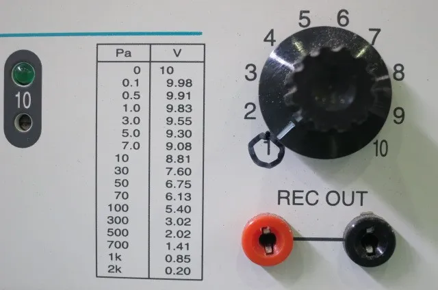 Shibaura TPG-10S Pirani Gauge Detail Image - ASKINDEX Korea