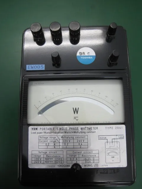 Yokogawa Electric 2041 Single-phase power meter Detail Image - ASKINDEX Korea