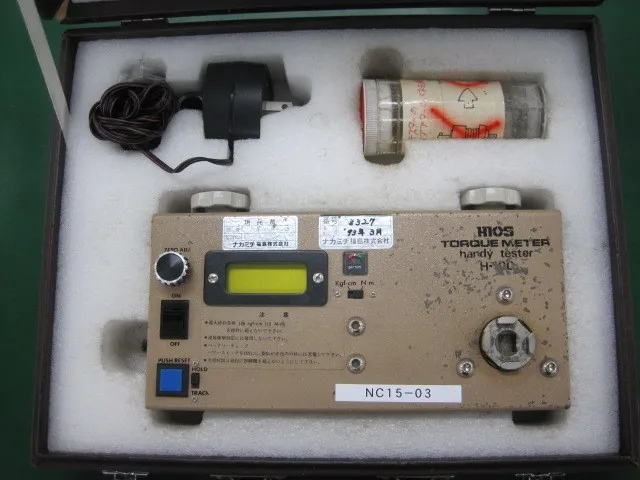 Hios H-100 Torque tester Detail Image - ASKINDEX Korea