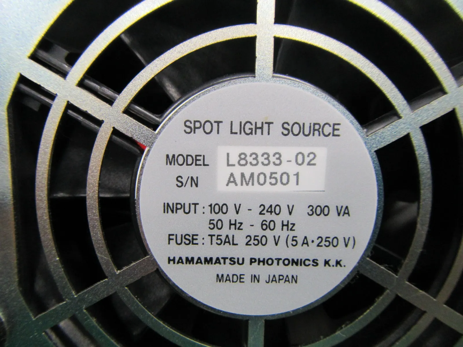 Hamamatsu Photonics L8333-02 UV irradiation device (light source) Detail Image - ASKINDEX Korea