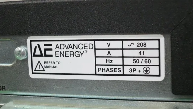 고급 에너지 Pinnacle 직류전원(6kw) 상세 이미지 - ASKINDEX 코리아