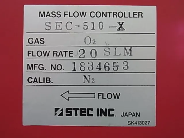 에스텍 SEC-510-X 매스 플로우 컨트롤러 상세 이미지 - ASKINDEX 코리아