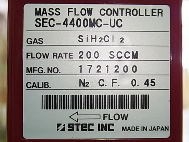 에스텍 SEC-4400MO-UC 매스 플로우 컨트롤러 상세 이미지 - ASKINDEX 코리아