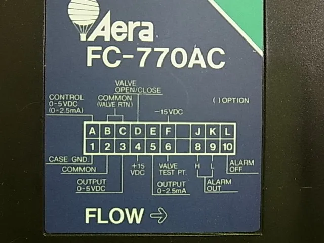 아에라 FC-770AC 매스 플로우 컨트롤러 상세 이미지 - ASKINDEX 코리아