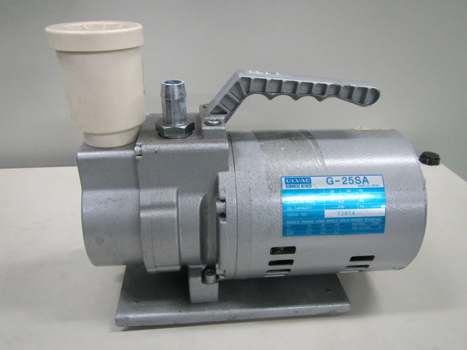ULVAC G-25SA Rotary pump not allowed Detail Image - ASKINDEX Korea