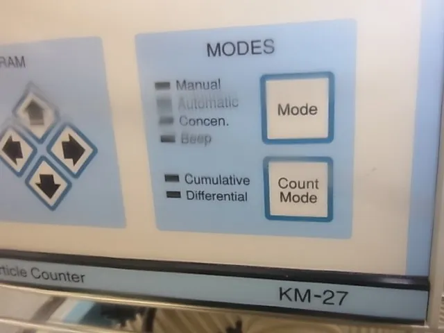 리온 KM-27 파티클 카운터 레이저 먼지 모니터링 시스템 상세 이미지 - ASKINDEX 코리아