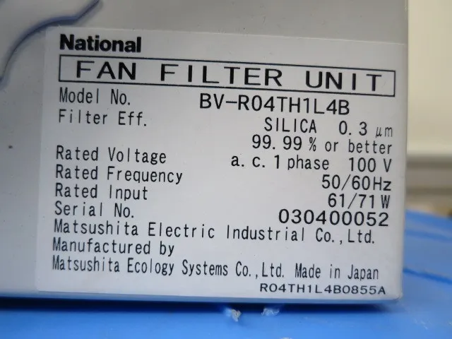 Panasonic BV-R04TH1L4B FFU Detail Image - ASKINDEX Korea
