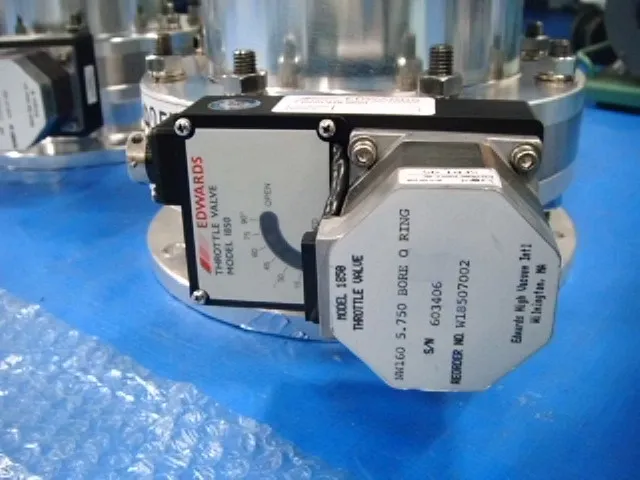 Edwards 1850 Butterfly Valve Detail Image - ASKINDEX Korea