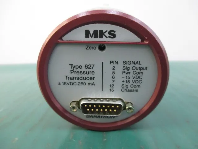 MKS 627A01TBC 버러트론 진공계 상세 이미지 - ASKINDEX 코리아