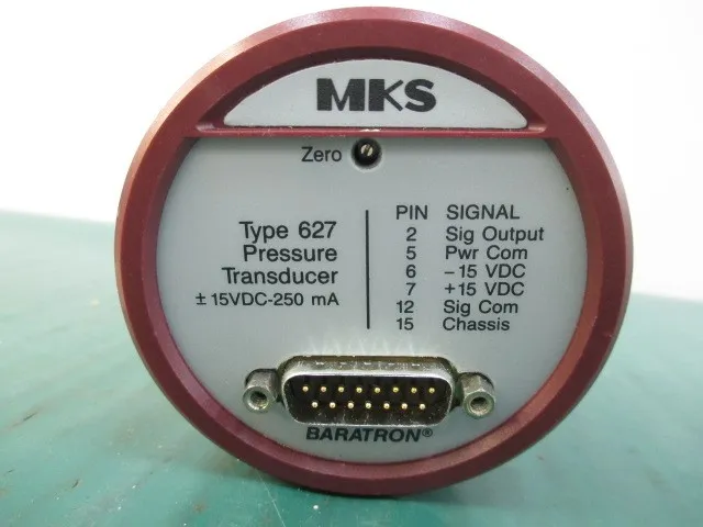MKS 627A01TBC 버러트론 진공계 상세 이미지 - ASKINDEX 코리아