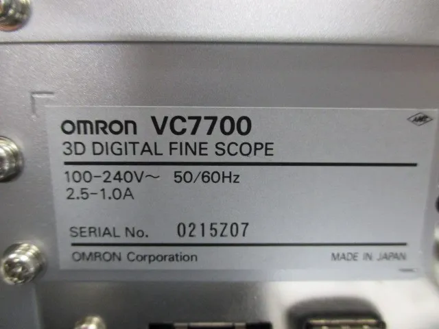 Omron VC7700 Electron microscope (digital microscope) Detail Image - ASKINDEX Korea