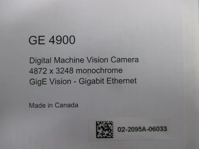 프로실리카 GE4900 CCD 카메라(고정밀도) 상세 이미지 - ASKINDEX 코리아