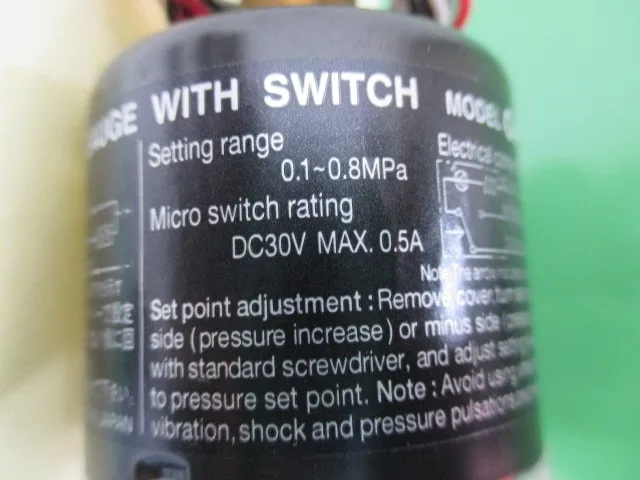 SMC GP46 pressure gauge Detail Image - ASKINDEX Korea