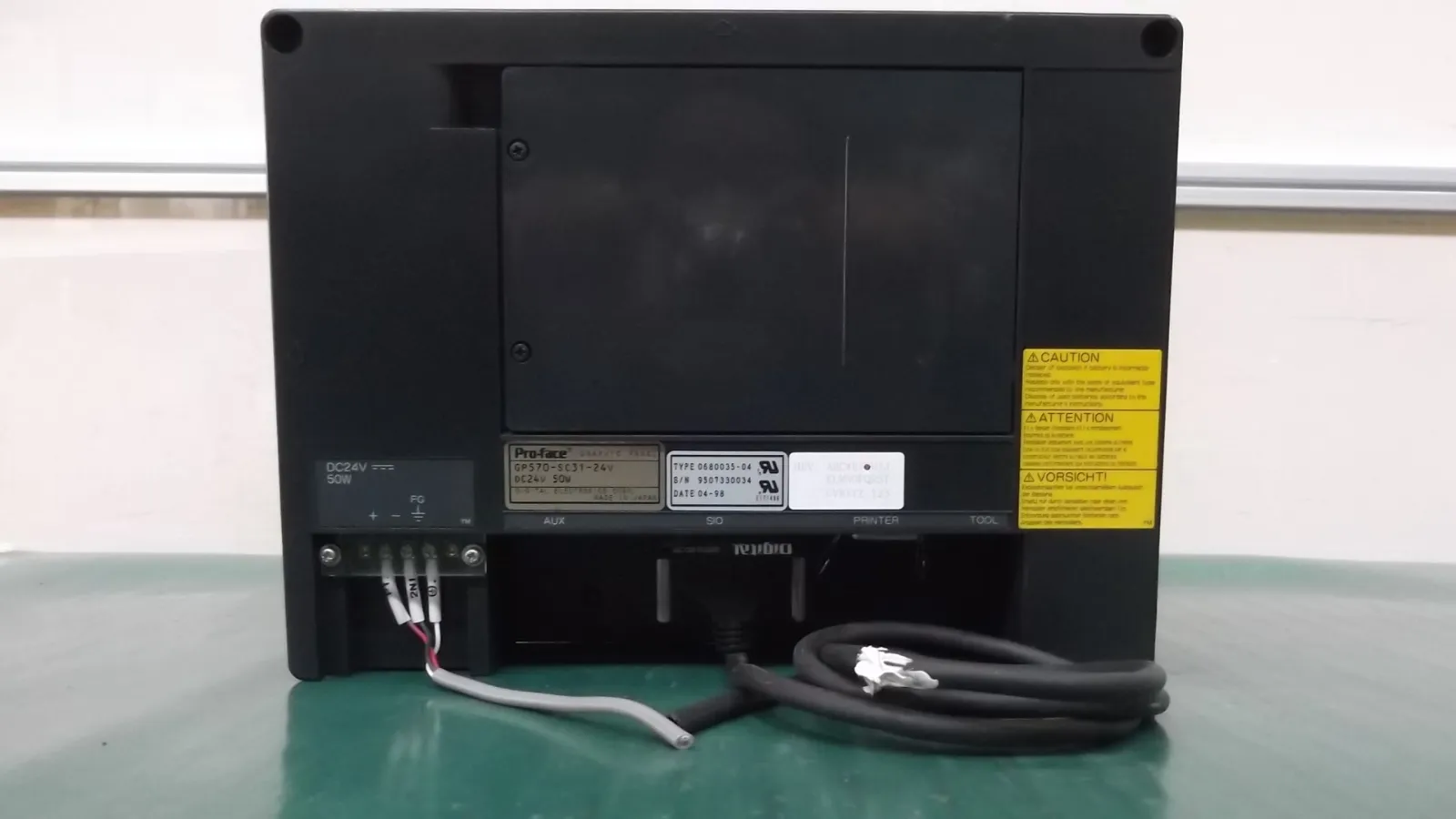 디지털 일렉트로닉스 GP570-SC31-24V 터치 패널 상세 이미지 - ASKINDEX 코리아