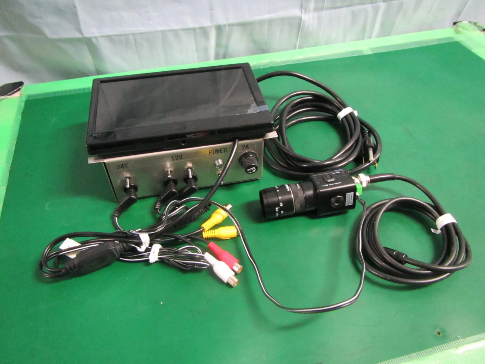 M M 네트워크 시스템 AP-VC34HQX-121R CCD 카메라(세트)