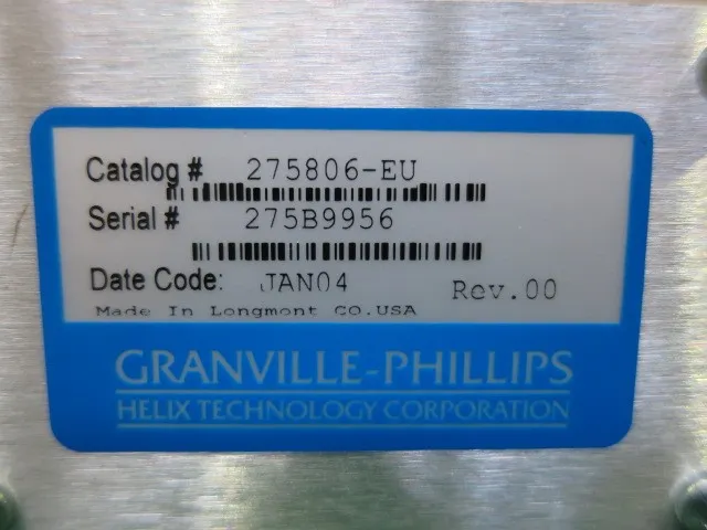 Granville Phillips 275806-EU pressure sensor Detail Image - ASKINDEX Korea