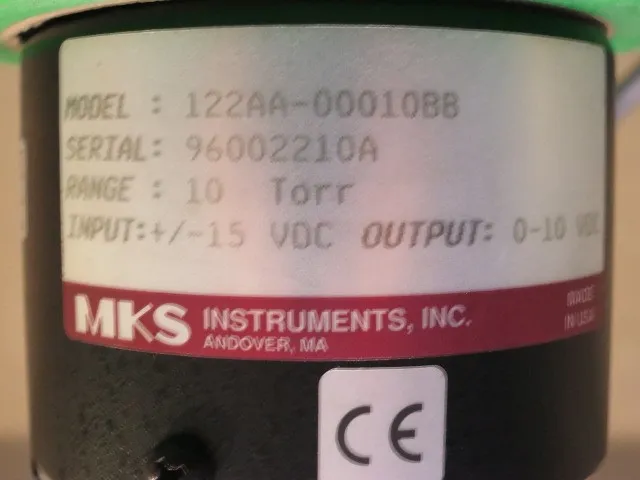 MKS 122AA-00010BB 버러트론 진공계 상세 이미지 - ASKINDEX 코리아