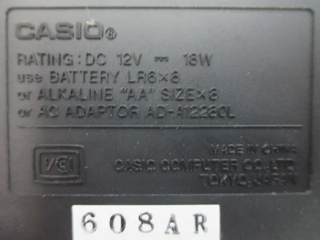 Casio CW-K80 Disc Title Printer Detail Image - ASKINDEX Korea