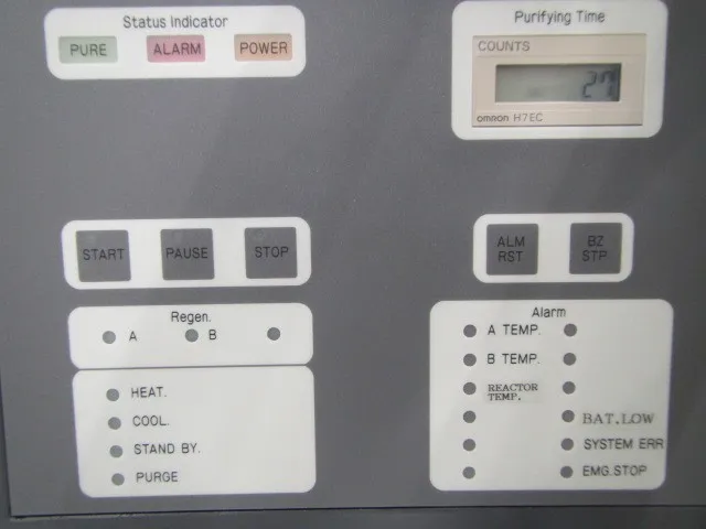 Japan Pionics UOP-1E-S Oxygen Gas Purification Equipment Detail Image - ASKINDEX Korea