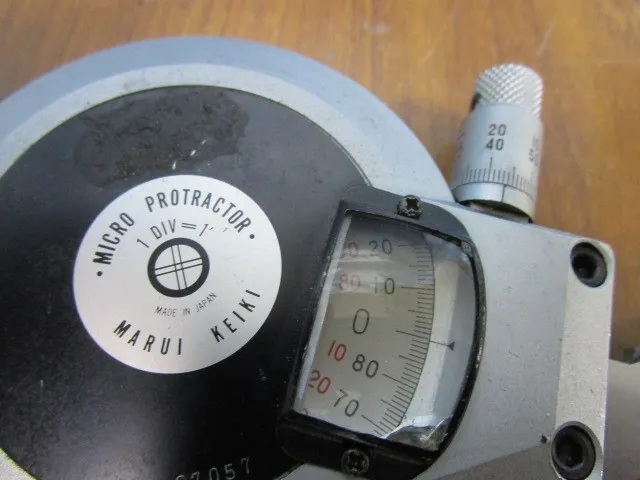 Marui Instruments MP-101 Micro Protractor Detail Image - ASKINDEX Korea