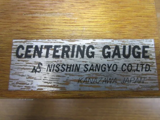 Nissin Industry S-2216 Centering Gauge Detail Image - ASKINDEX Korea