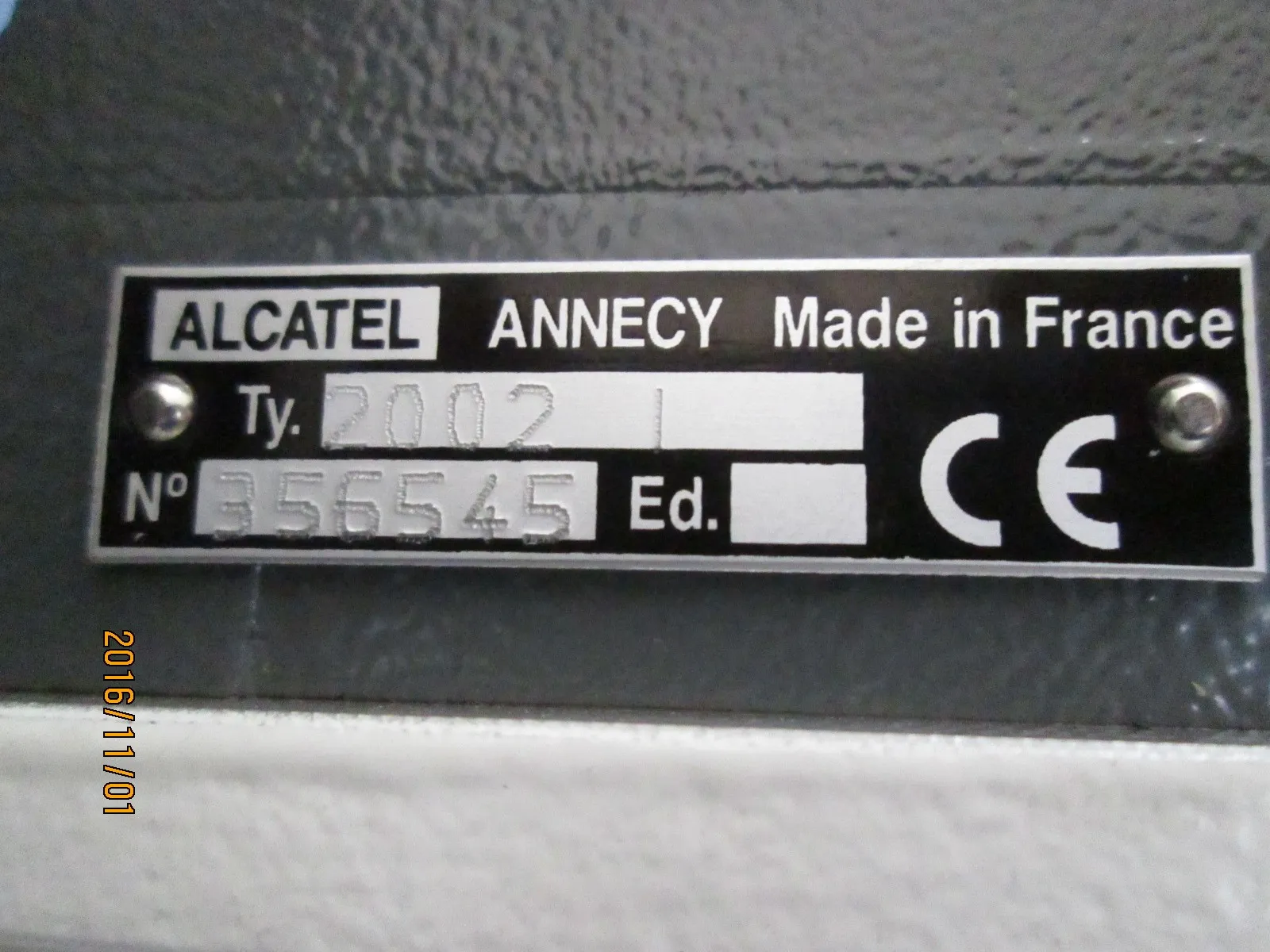 Alcatel 2002I rotary pump Detail Image - ASKINDEX Korea