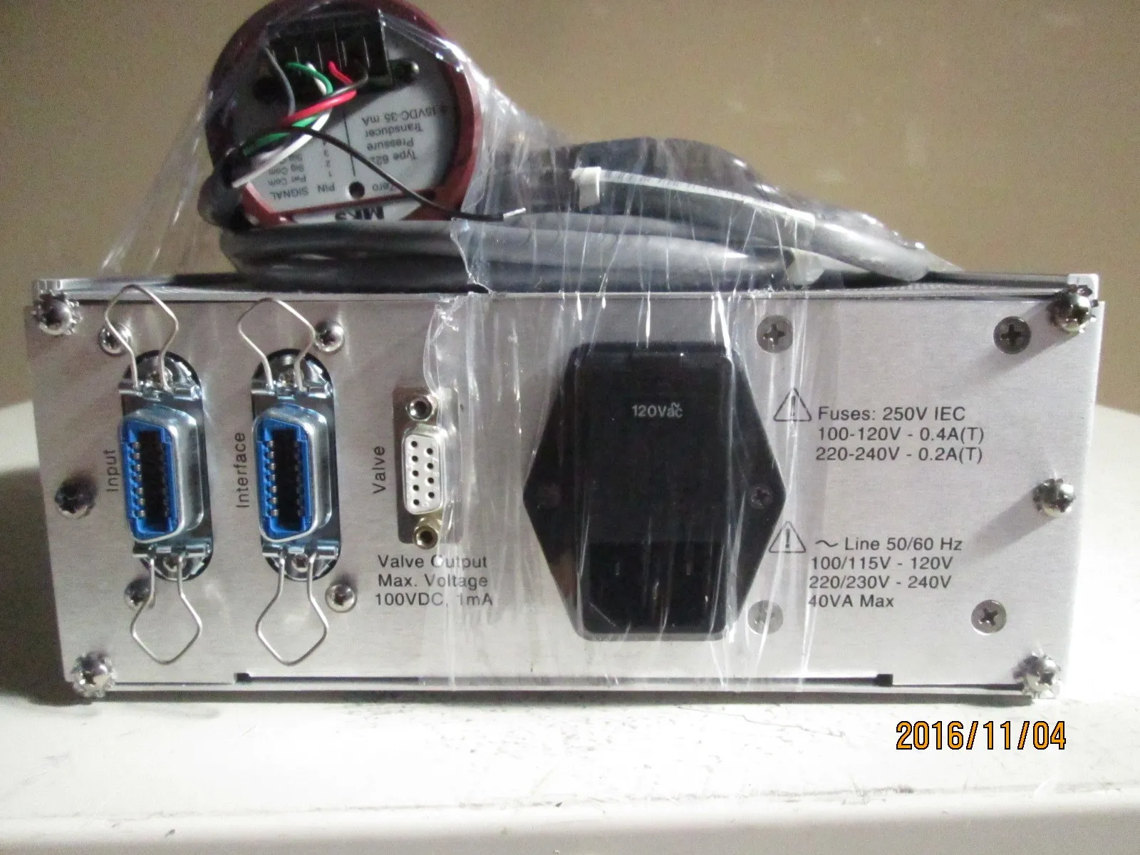 일본어 MKS 250E-1-D 가스 압력 컨트롤러 NG 상세 이미지 - ASKINDEX 코리아