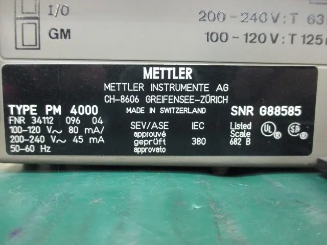 METTLER TOLEDO PM4000 electronic scale Detail Image - ASKINDEX Korea
