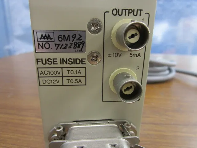 NEC Sanei STRAIN AMPLIFIER 6M92 Strain gauge Detail Image - ASKINDEX Korea