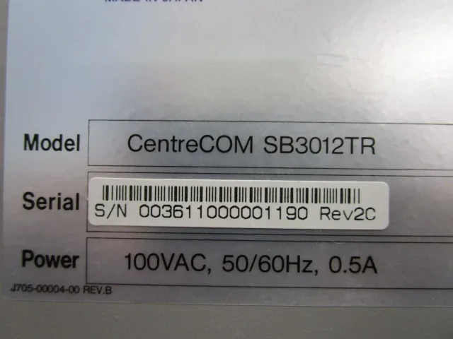 알라이드 텔레시스 CentreCOM SB3012TR 브리징 허브(HUB) 상세 이미지 - ASKINDEX 코리아