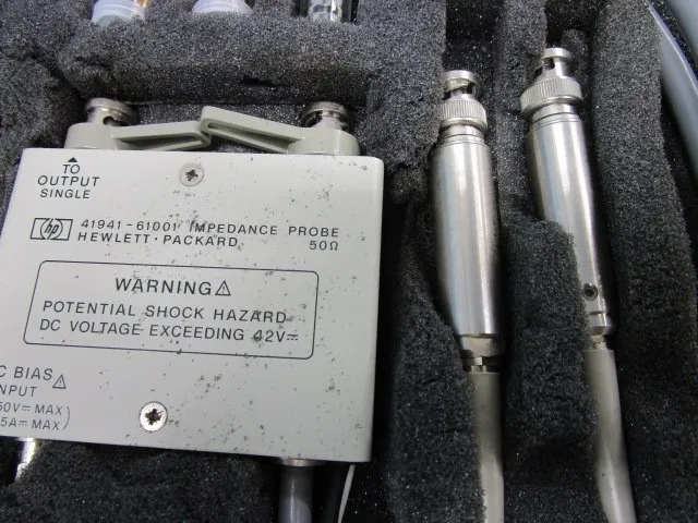 Hewlett-Packard 41941A Impedance probe Detail Image - ASKINDEX Korea