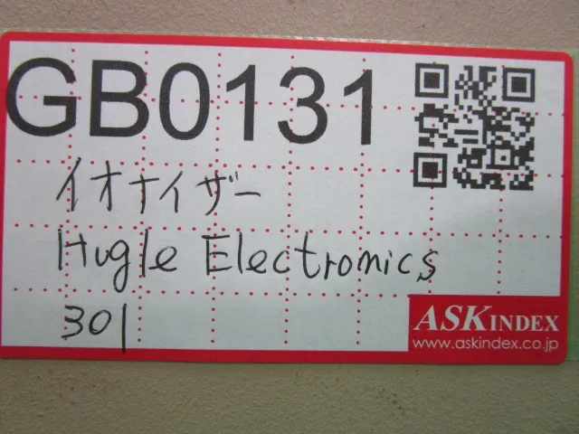 Hugle Electronics 301 Ionizer (controller) Detail Image - ASKINDEX Korea