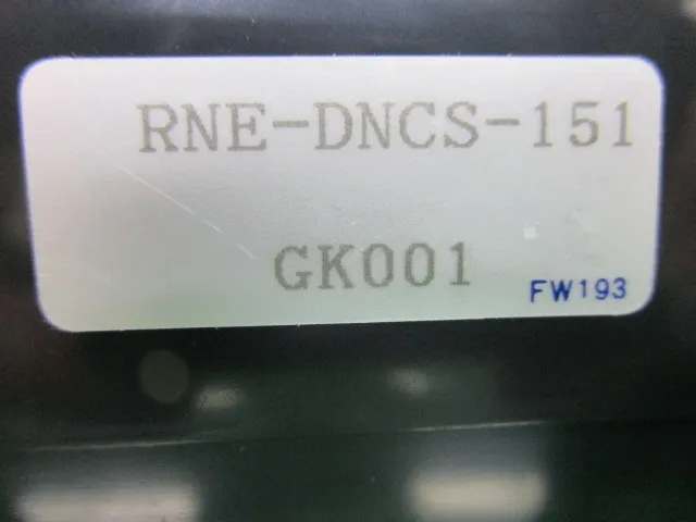 Saginomiya Manufacturing RNE-DNCS-151 Resistance Detail Image - ASKINDEX Korea