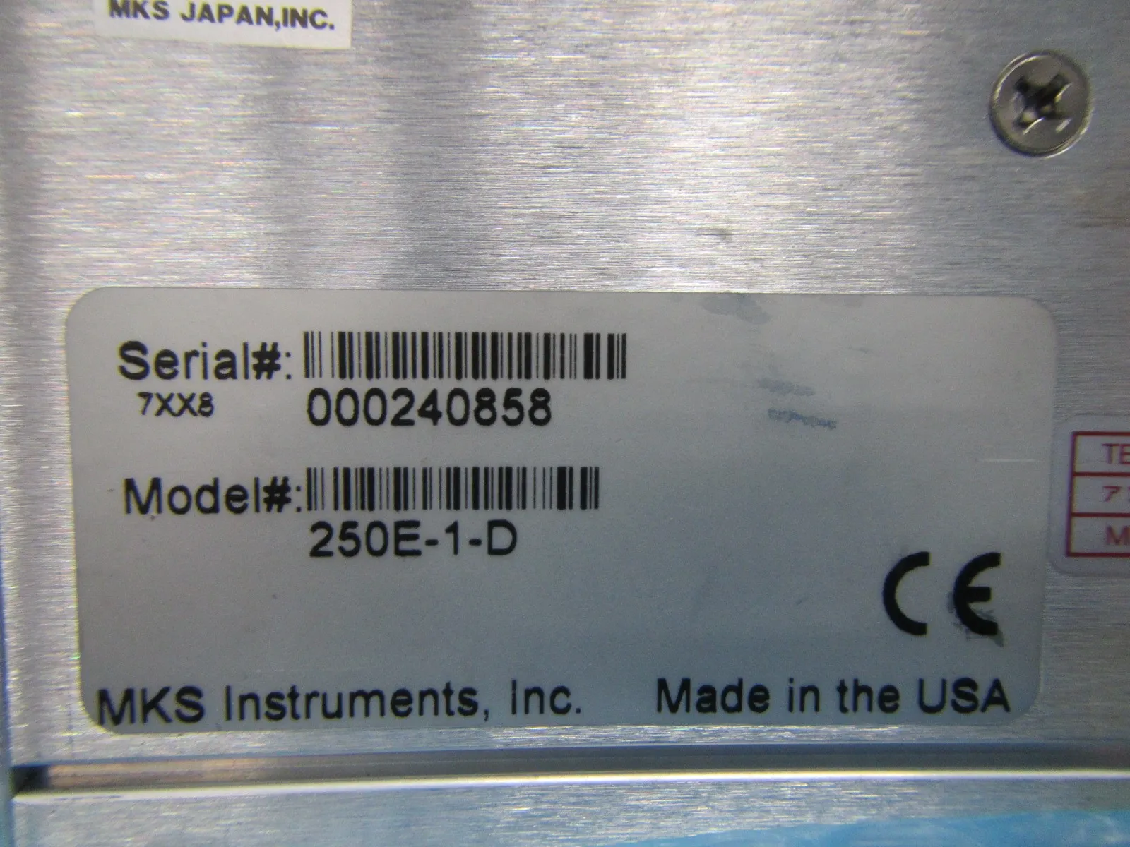 MKS 250E-1-D 밸브용 컨트롤러 상세 이미지 - ASKINDEX 코리아
