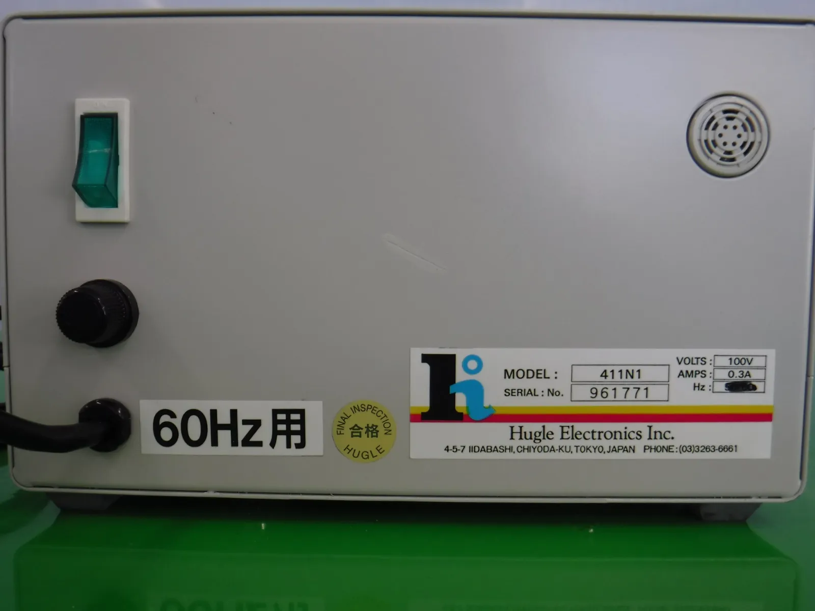Hugle MODEL-411N1 Ionizer controller Detail Image - ASKINDEX Korea