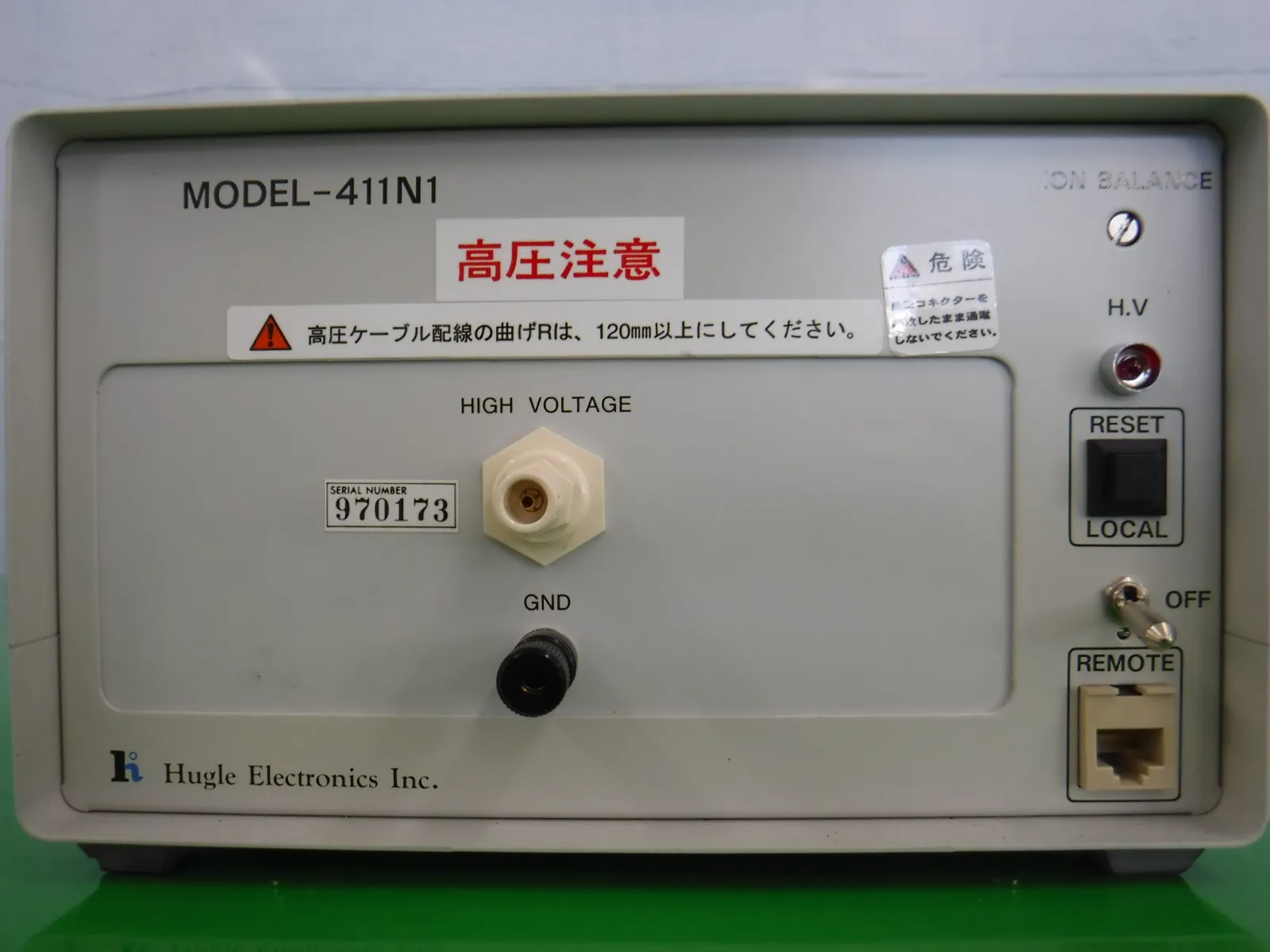 Hugle MODEL-411N1 Ionizer controller Detail Image - ASKINDEX Korea