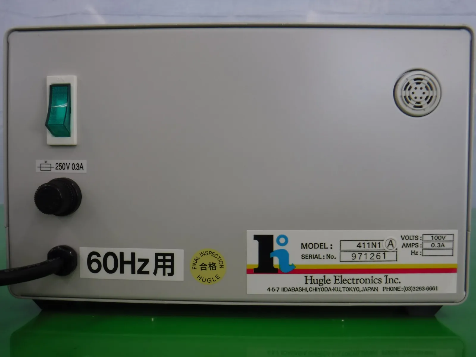 Hugle MODEL-411N1 Ionizer controller Detail Image - ASKINDEX Korea