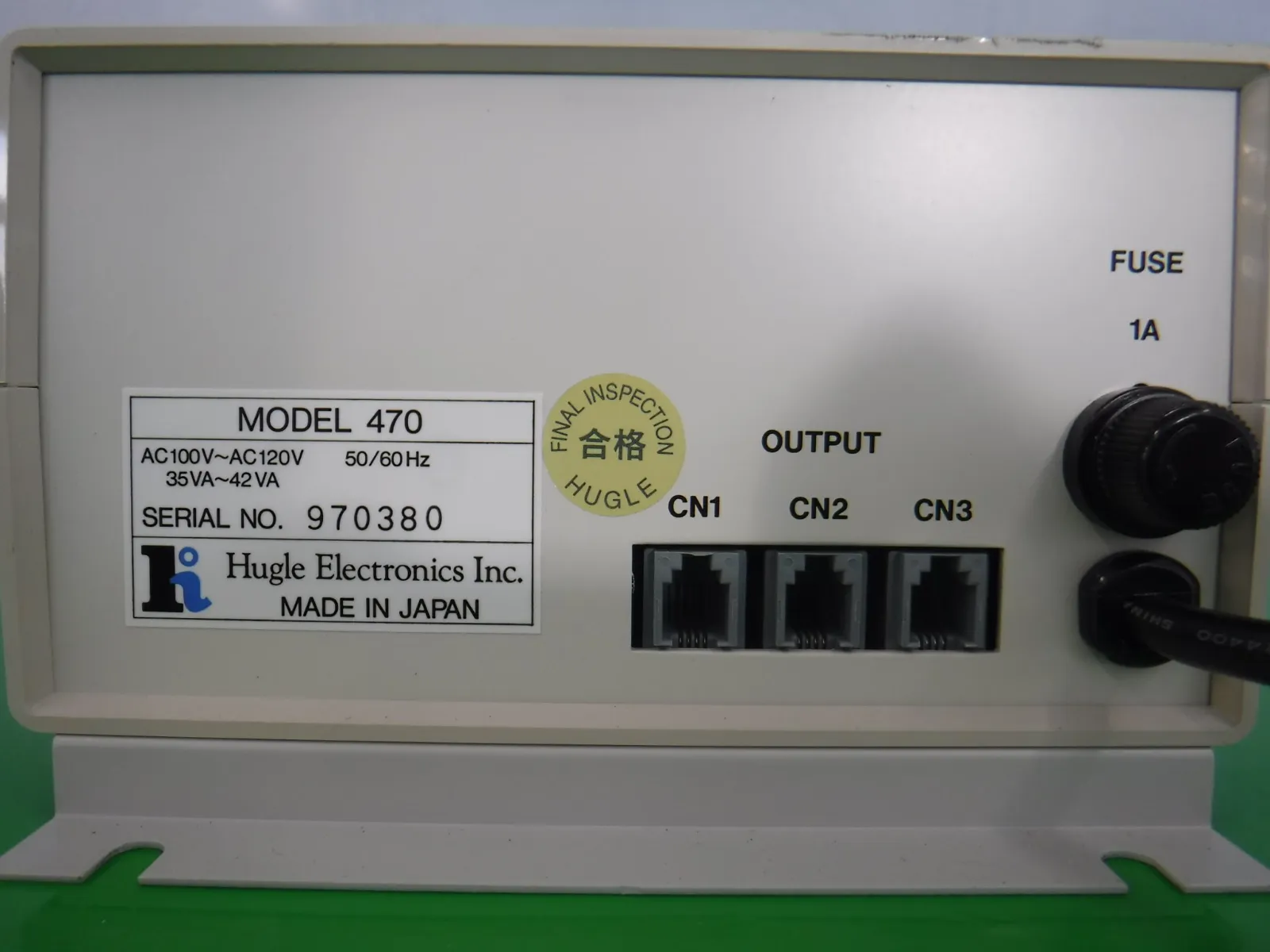 Hugle MODEL470 Ionizer controller Detail Image - ASKINDEX Korea