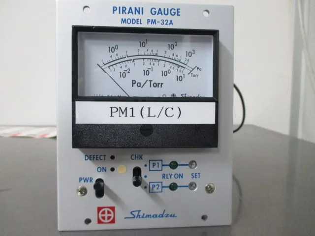 시마즈 제작소 PM-32A 진공 게이지