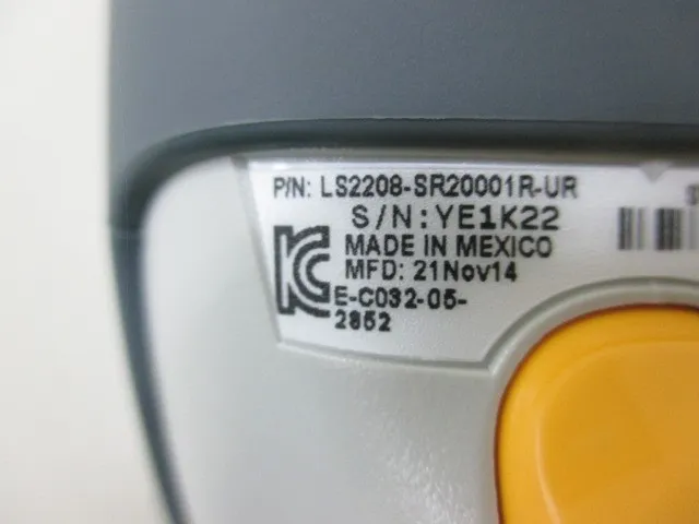symbol LS2208 Barcode reader (laser type) Detail Image - ASKINDEX Korea
