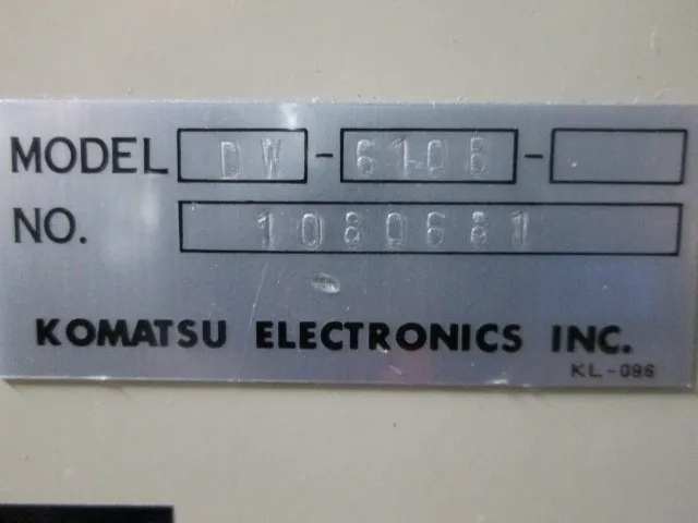 Komatsu Electronics DW-610B Constant temperature water bath Detail Image - ASKINDEX Korea