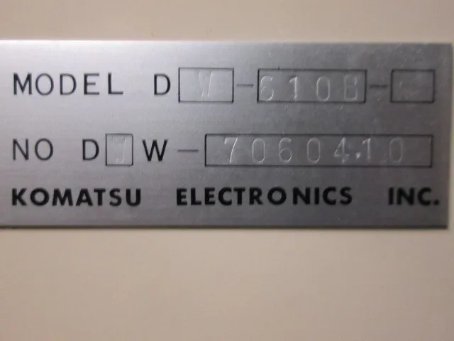 Komatsu Electronics DW-610B Constant temperature water bath Detail Image - ASKINDEX Korea