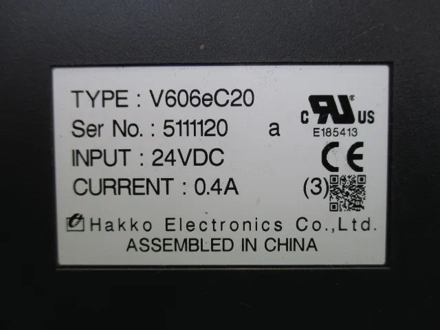 Hakko 일렉트로닉스 V606eC20 터치 패널 상세 이미지 - ASKINDEX 코리아