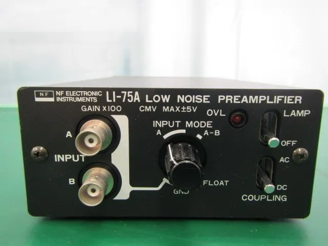 nF 회로 설계 블록 LI-75A 저잡음 프리앰프 상세 이미지 - ASKINDEX 코리아