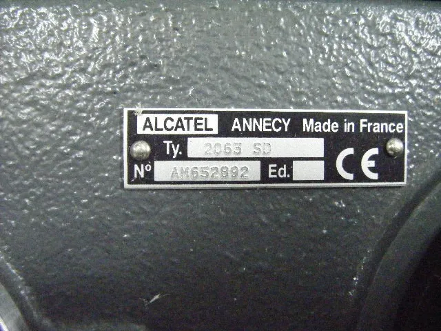 Alcatel T2063SD2063 Rotary pump (junk) Detail Image - ASKINDEX Korea